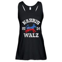 Harris Waltz 2024 Election Kamala Harris Tim Waltz 2024 Ladies Essential Flowy Tank