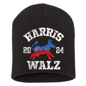 Harris Waltz 2024 Election Kamala Harris Tim Waltz 2024 Short Acrylic Beanie