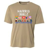 Harris Walz 2024 Unity Over Division Harris Walz 2024 Cooling Performance Crew T-Shirt