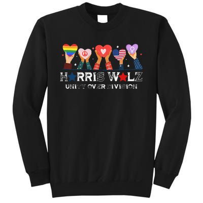 Harris Walz 2024 Unity Over Division Harris Walz 2024 Sweatshirt