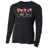 Harris Walz 2024 Unity Over Division Harris Walz 2024 Cooling Performance Long Sleeve Crew