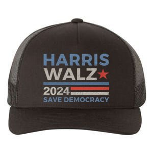 Harris Waltz 2024 Vice President Kamala Harris Tim Walz 2024 Yupoong Adult 5-Panel Trucker Hat