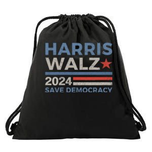 Harris Waltz 2024 Vice President Kamala Harris Tim Walz 2024 Drawstring Bag