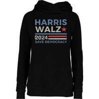 Harris Waltz 2024 Vice President Kamala Harris Tim Walz 2024 Womens Funnel Neck Pullover Hood