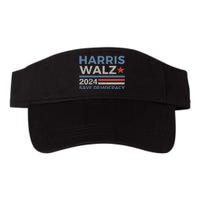 Harris Waltz 2024 Vice President Kamala Harris Tim Walz 2024 Valucap Bio-Washed Visor