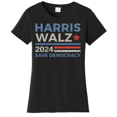 Harris Waltz 2024 Vice President Kamala Harris Tim Walz 2024 Women's T-Shirt