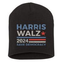 Harris Waltz 2024 Vice President Kamala Harris Tim Walz 2024 Short Acrylic Beanie