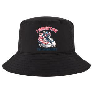 Harris Walz 2024 I Understand The Assignment Chucks And Pearls Gift Cool Comfort Performance Bucket Hat