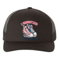 Harris Walz 2024 I Understand The Assignment Chucks And Pearls Gift Yupoong Adult 5-Panel Trucker Hat