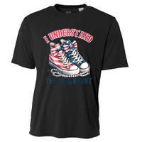 Harris Walz 2024 I Understand The Assignment Chucks And Pearls Gift Cooling Performance Crew T-Shirt