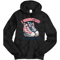 Harris Walz 2024 I Understand The Assignment Chucks And Pearls Gift Tie Dye Hoodie