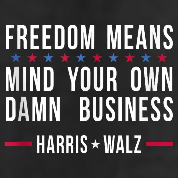 Harris Walz 2024 Mind Your Own Damn Business Cool Comfort Performance Bucket Hat