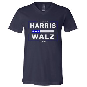 Harris Waltz 2024 President Election Kamala Harris Tim Waltz V-Neck T-Shirt