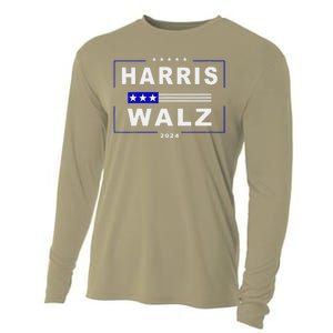 Harris Waltz 2024 President Election Kamala Harris Tim Waltz Cooling Performance Long Sleeve Crew