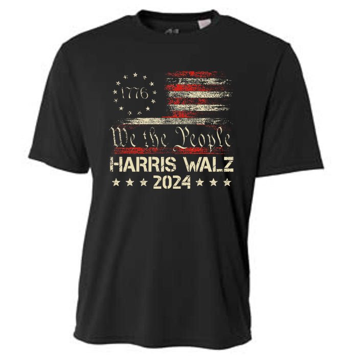 Harris Waltz 2024 Election Kamala Harris Tim Waltz 2024 Cooling Performance Crew T-Shirt