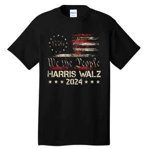 Harris Waltz 2024 Election Kamala Harris Tim Waltz 2024 Tall T-Shirt