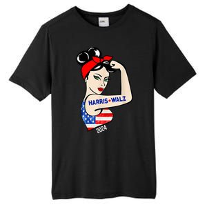 Harris Waltz 2024 Election Female Strong Tall Fusion ChromaSoft Performance T-Shirt