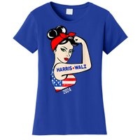 Harris Waltz 2024 Election Female Strong Women's T-Shirt