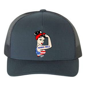 Harris Waltz 2024 Election Female Strong Yupoong Adult 5-Panel Trucker Hat