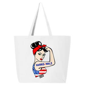 Harris Waltz 2024 Election Female Strong 25L Jumbo Tote