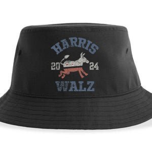 Harris Waltz 2024 Election Kamala Harris Tim Waltz 2024 Support Kamala Sustainable Bucket Hat