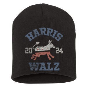 Harris Waltz 2024 Election Kamala Harris Tim Waltz 2024 Support Kamala Short Acrylic Beanie