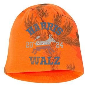 Harris Waltz 2024 Election Kamala Harris Tim Waltz 2024 Support Kamala Kati - Camo Knit Beanie