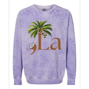 Harris Waltz 2024 Coconut Comma + La 2024 Colorblast Crewneck Sweatshirt