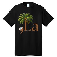 Harris Waltz 2024 Coconut Comma + La 2024 Tall T-Shirt