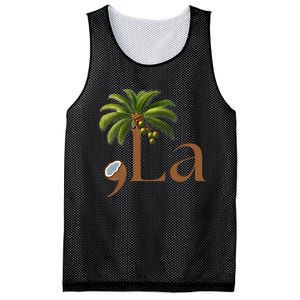 Harris Waltz 2024 Coconut Comma + La 2024 Mesh Reversible Basketball Jersey Tank