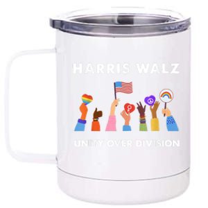 Harris Waltz 2024 Unity Over Division 12 oz Stainless Steel Tumbler Cup