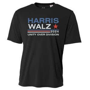 Harris Waltz 2024 Unity Over Division Kamala Harris Tim Walz Cooling Performance Crew T-Shirt