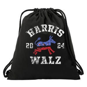 Harris Walz 2024 Election Kamala Harris Tim Waltz 2024 Gift Drawstring Bag