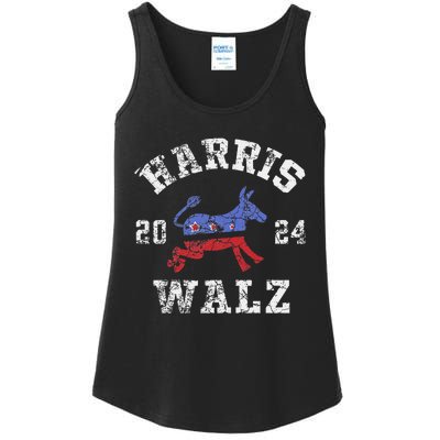 Harris Walz 2024 Election Kamala Harris Tim Waltz 2024 Gift Ladies Essential Tank