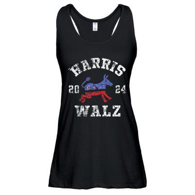 Harris Walz 2024 Election Kamala Harris Tim Waltz 2024 Gift Ladies Essential Flowy Tank