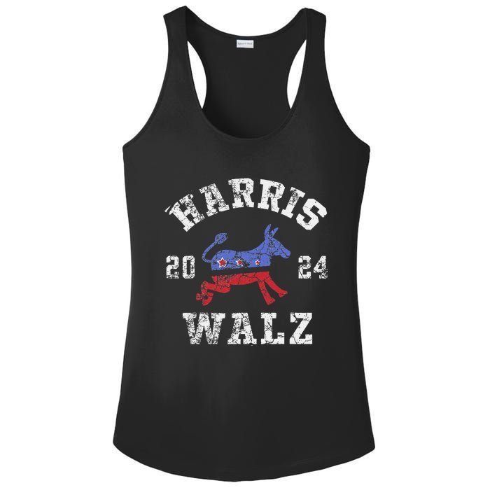 Harris Walz 2024 Election Kamala Harris Tim Waltz 2024 Gift Ladies PosiCharge Competitor Racerback Tank