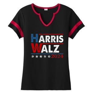 Harris Waltz 2024 Kamala Harris Waltz 2024 Ladies Halftime Notch Neck Tee