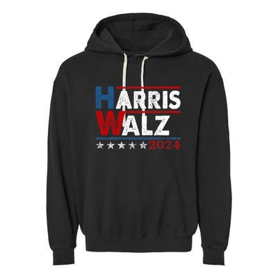 Harris Waltz 2024 Kamala Harris Waltz 2024 Garment-Dyed Fleece Hoodie