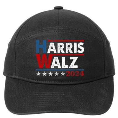 Harris Waltz 2024 Kamala Harris Waltz 2024 7-Panel Snapback Hat