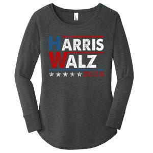 Harris Waltz 2024 Kamala Harris Waltz 2024 Women's Perfect Tri Tunic Long Sleeve Shirt