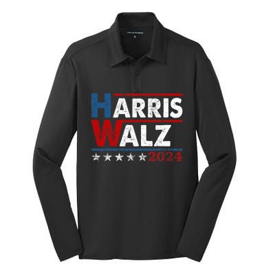 Harris Waltz 2024 Kamala Harris Waltz 2024 Silk Touch Performance Long Sleeve Polo