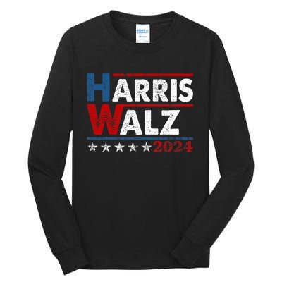 Harris Waltz 2024 Kamala Harris Waltz 2024 Tall Long Sleeve T-Shirt