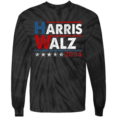 Harris Waltz 2024 Kamala Harris Waltz 2024 Tie-Dye Long Sleeve Shirt