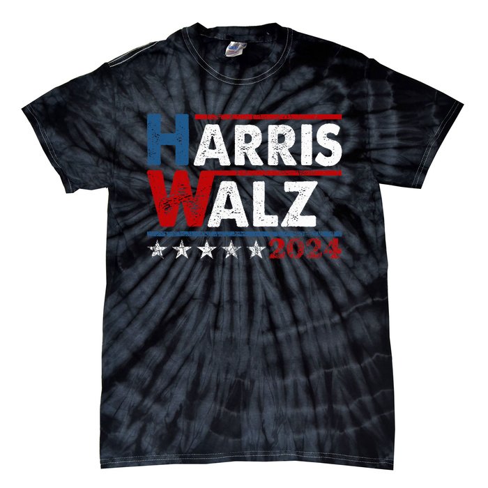 Harris Waltz 2024 Kamala Harris Waltz 2024 Tie-Dye T-Shirt