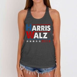 Harris Waltz 2024 Kamala Harris Waltz 2024 Women's Knotted Racerback Tank