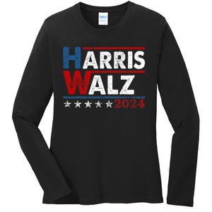 Harris Waltz 2024 Kamala Harris Waltz 2024 Ladies Long Sleeve Shirt