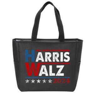 Harris Waltz 2024 Kamala Harris Waltz 2024 Zip Tote Bag