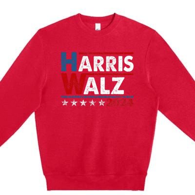 Harris Waltz 2024 Kamala Harris Waltz 2024 Premium Crewneck Sweatshirt