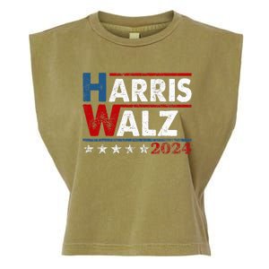 Harris Waltz 2024 Kamala Harris Waltz 2024 Garment-Dyed Women's Muscle Tee