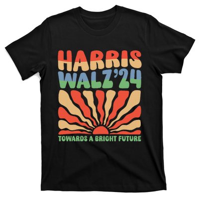 Harris Walz 24 Towards A Bright Future T-Shirt